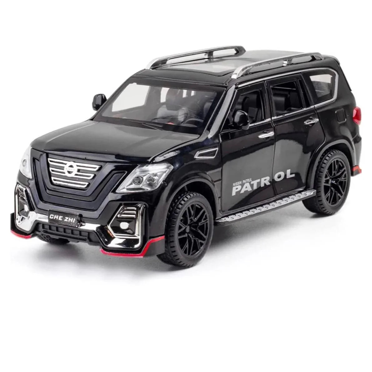 1:24 Nissan Patrol Metal Die-Cast Model – سيارة نيسان باترول مصغّرة معدنية بمقياس 1:24