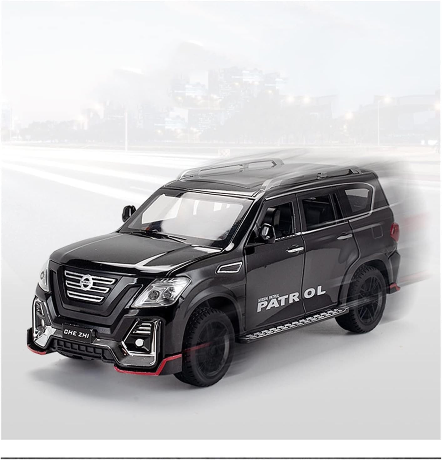 1:24 Nissan Patrol Metal Die-Cast Model – سيارة نيسان باترول مصغّرة معدنية بمقياس 1:24