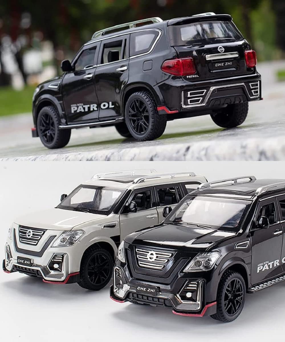 1:24 Nissan Patrol Metal Die-Cast Model – سيارة نيسان باترول مصغّرة معدنية بمقياس 1:24