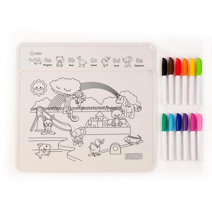 DoodleCharm™ Reusable Drawing Mat -- حصيرة رسم قابلة لإعادة الاستخدام