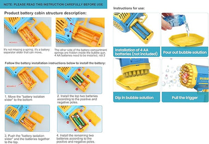 Bubble Machine Gun | فقاعة بندقية