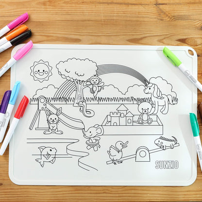 DoodleCharm™ Reusable Drawing Mat -- حصيرة رسم قابلة لإعادة الاستخدام